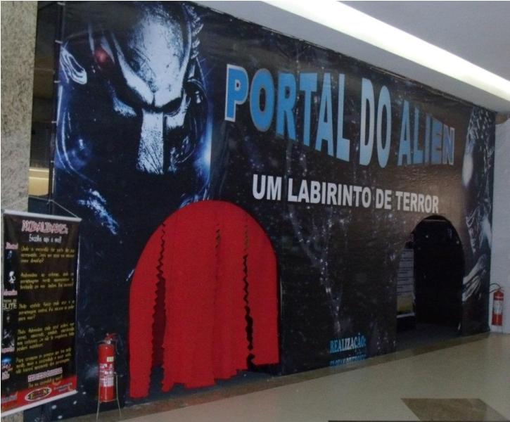 Portal do Alien - Um Labirinto de Terror - Shopping Conquista Sul